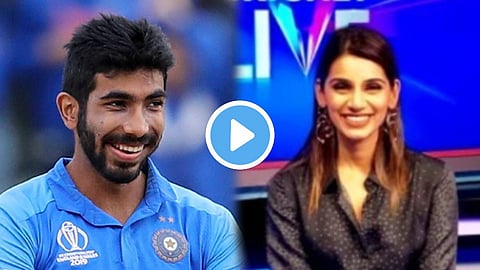 Jasprit-Bumrah-Sanajana-Ganesan