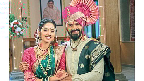 ‘जीव झाला येडापिसा’ या मालिकेत शिवा आणि सिद्धीचं झालेलं लग्न.