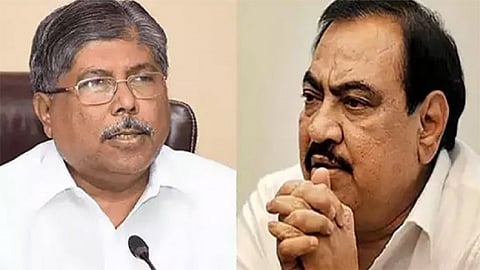 नाथाभाऊंना लिमलेटची गोळी की कॅडबरी; चंद्रकांत पाटील यांचा खोचक सवाल