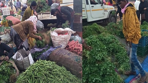 Leafy vegetables become expensive due to scorching summer