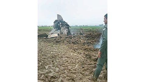 Mig-21-Crashed-Madhya-Pradesh