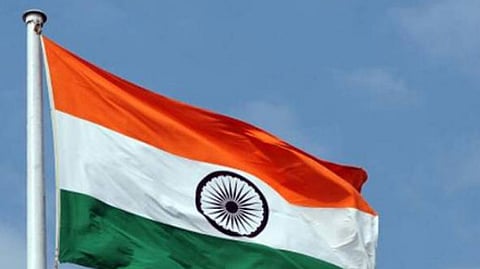 Central Government Decision Code of National Flag Nylon along with khadi polyester flag allowed
