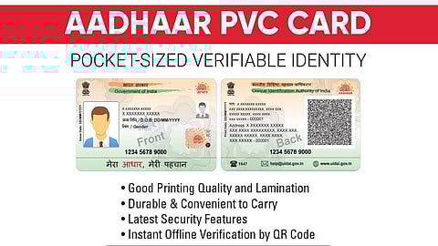 PVC Aadhar Card