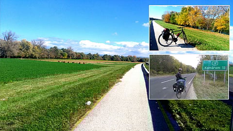 सायकलिंग: 3 देशातून 6 दिवसात 334 किमी!