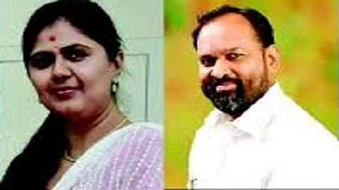 Pankaja Munde And Mahadev Jankar