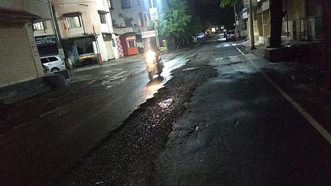 पिंपरी : जलनिस्सारण वाहिनीच्या अर्धवट कामामुळे रखडले डांबरीकरण