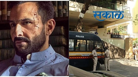 भाजपनेत्यांचा 'तांडव' : सैफच्या घराबाहेर पोलिस बंदोबस्त
