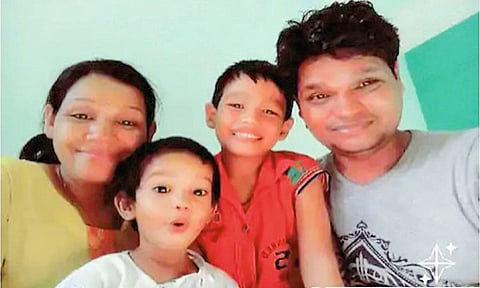 Sushama committed suicide by paying homage to her husband and children