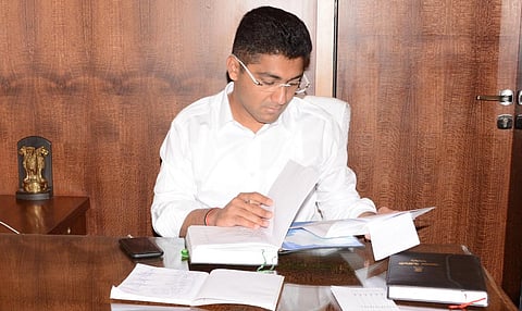 MLA Sangram Jagtap adopted the signal