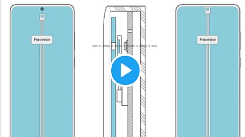 Samsung Galaxy, punch hole selfie camera