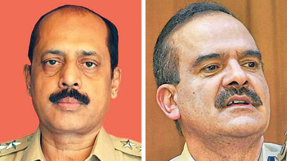 Sachin waze and Parambir singh