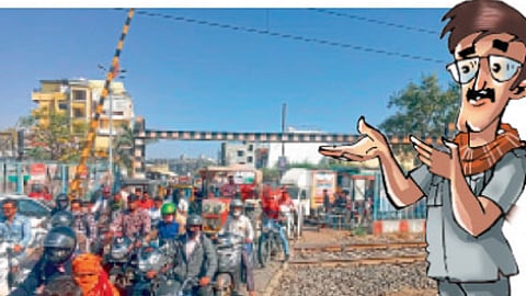 people face many problems in nagpurs kalamna area