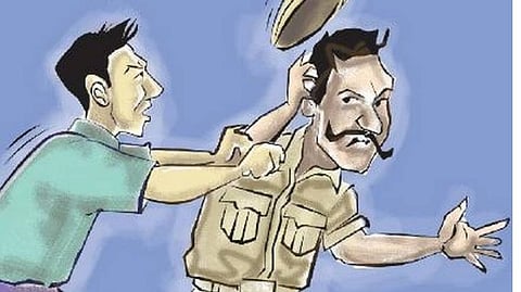 attack on police