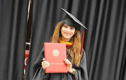 The story of success Swapnali in Akole taluka in an American university
