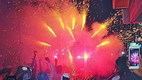 sangli dussehra firework