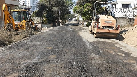 Work on Kirkatwadi-Nandoshi road finally started