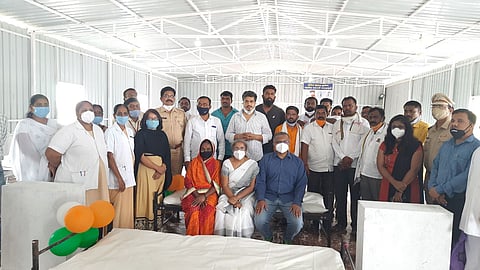 Karjat Rohit Pawar's state-of-the-art Covid Center with 40 beds, oxygen facility