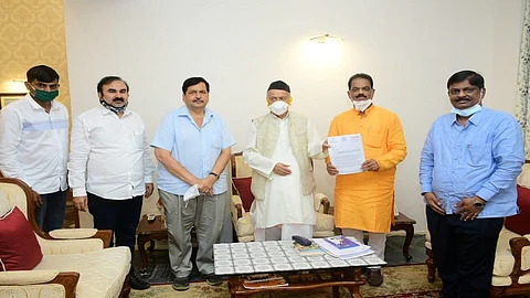प्रभाग समिती निवडणुकीत फसवणुकीचा आरोप; भाजपची राज्यपालांकडे तक्रार
