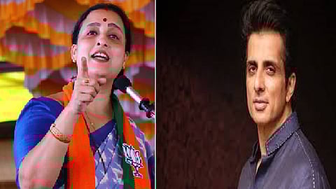 भाजप महिला नेत्याच्या सोनू सूदला सल्ला,तर संजय राऊतांवर टीका