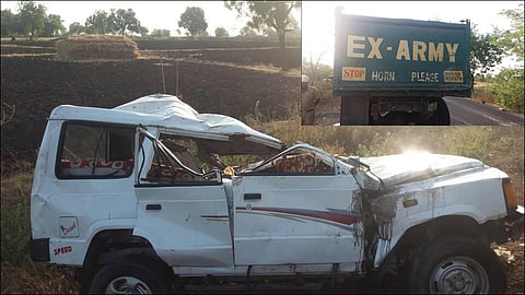 accident in ardhapur-vasmat road