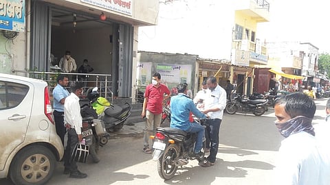 action on without masked walkers in vavi nashik marathi news