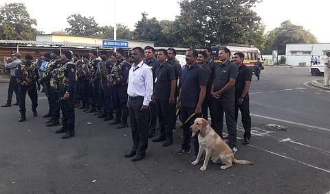 Mock drill at Nagpur International Airport