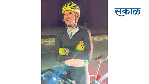 Nagpur cyclist Dr Amit Samarths unique record