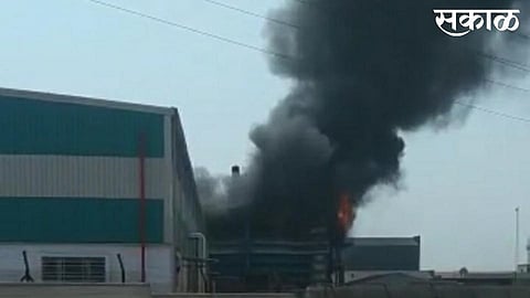fire on industrial boiler in hatkanangale 12 crore dames kolhapur
