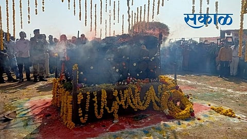 जवान सागर धनगर अनंतात विलीन; कुटुंबासह उपस्थितांचा अश्रूंचा बांध फुटला