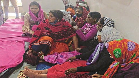 Mothers of new born children are screaming due to fire in Bhandara