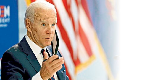 Joe Biden of the Democratic Party
