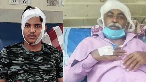 two family Fight in kolhapur borpadale