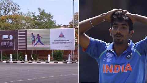 Jasprit Bumrah Upset With Jaipur Police Ad Taking A Dig At His No-Ball