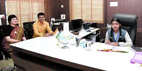 8th standard student become a collector