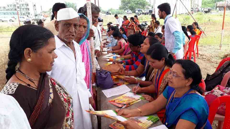 Historical registration of one lakh patients in Atal Maha Arogya Shibir