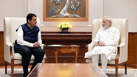 फडणवीस दिल्लीत; मोदींबरोबर चर्चा