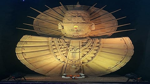 1 bras sand used in belgaum for prepare a renuka good is culprit specially for navaratri festival