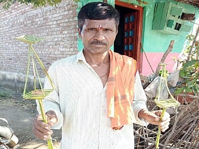 Akola News: For the last 20 years, they have been making Diwali lights