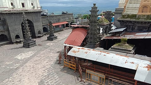 jyotiba temple area silent mode in navratri festival not entry for people in kolhapur
