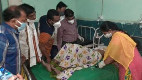 women unconscious