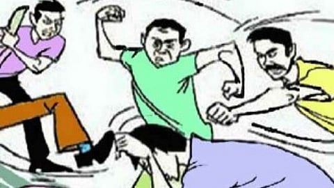 beaten a farmer