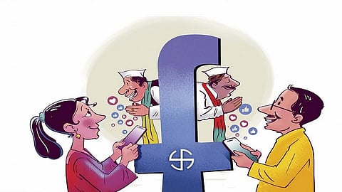 gram panchayat election company of canada on social media for free in kolhapur