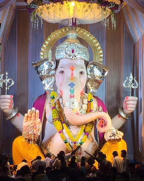 Kolhapur's Ganeshotsav simply Appeal of Sakal media