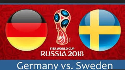 Germany vs Sweden 2018 FIFA World Cup