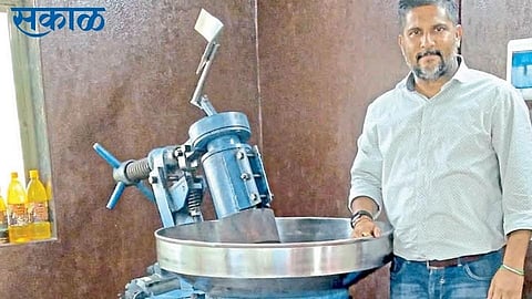 production of home made oil production with wood machine in ratnagiri