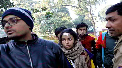 jnu attack suspected student leader aishi ghosh raised five points