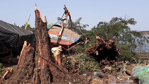 destroy storm in ratnagiri harne village kokan marathi news