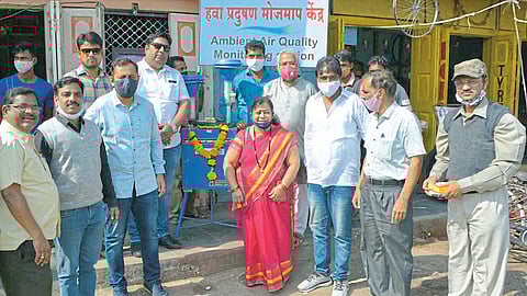 कऱ्हाडात पाच ठिकाणी हवा प्रदूषण यंत्रे; प्रा. जालिंदर काशीद यांची माहिती
