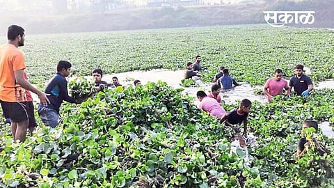 Campaign To Remove Hydrofoil From Panchganga River Kolhapur Marathi News