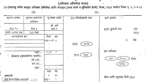 farmers are not getting Farm loan as Sarkar written on Satbara